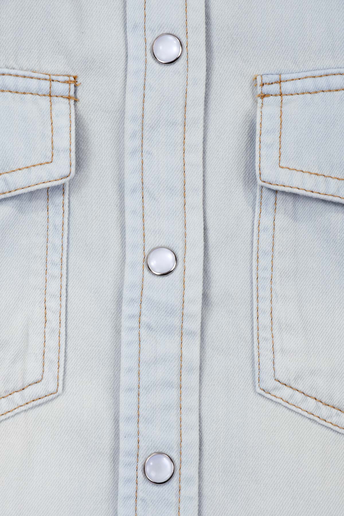 Chemise en jean femme bleu très clair