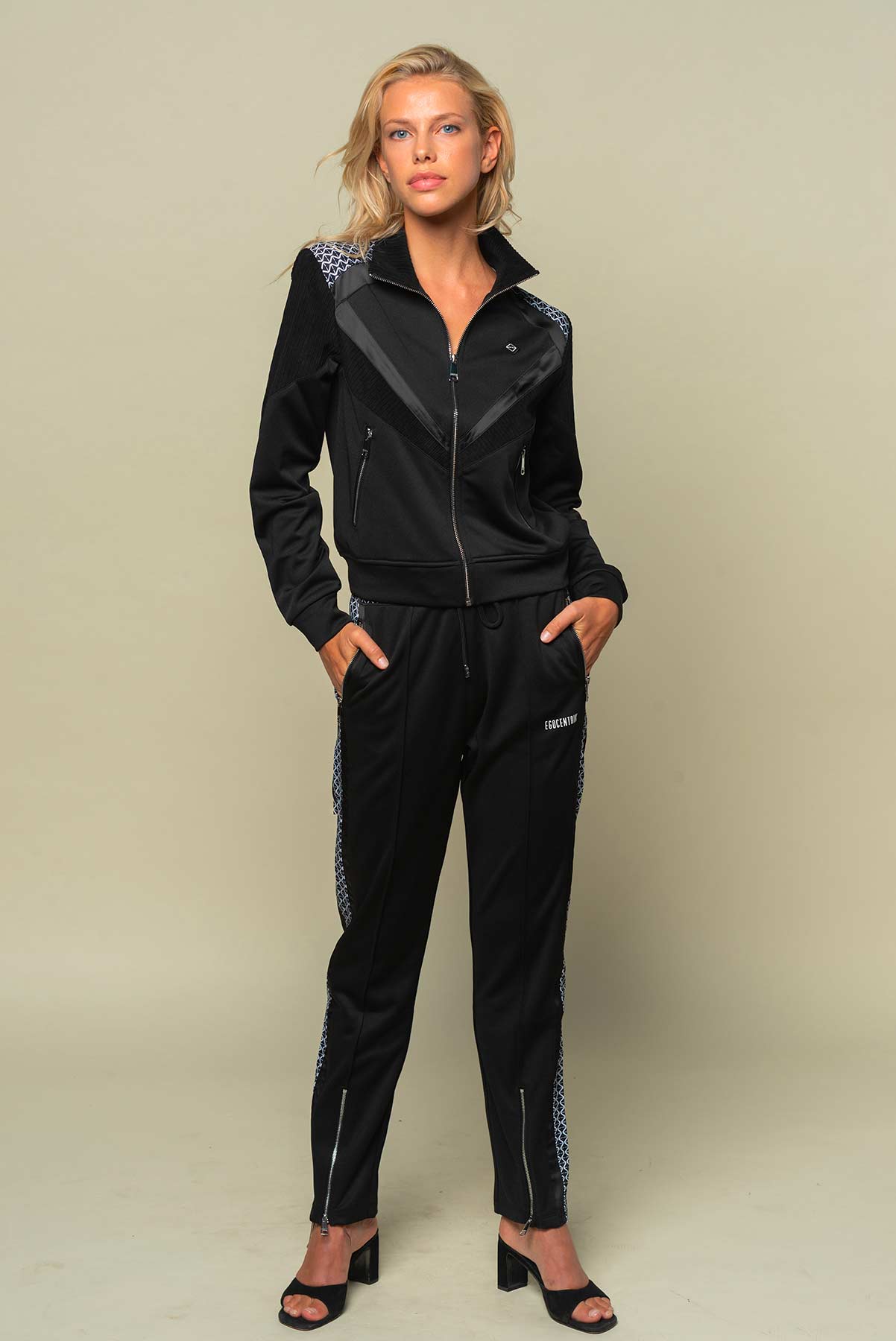 EGO BLACK SCANDAL TRACKSUIT PANT