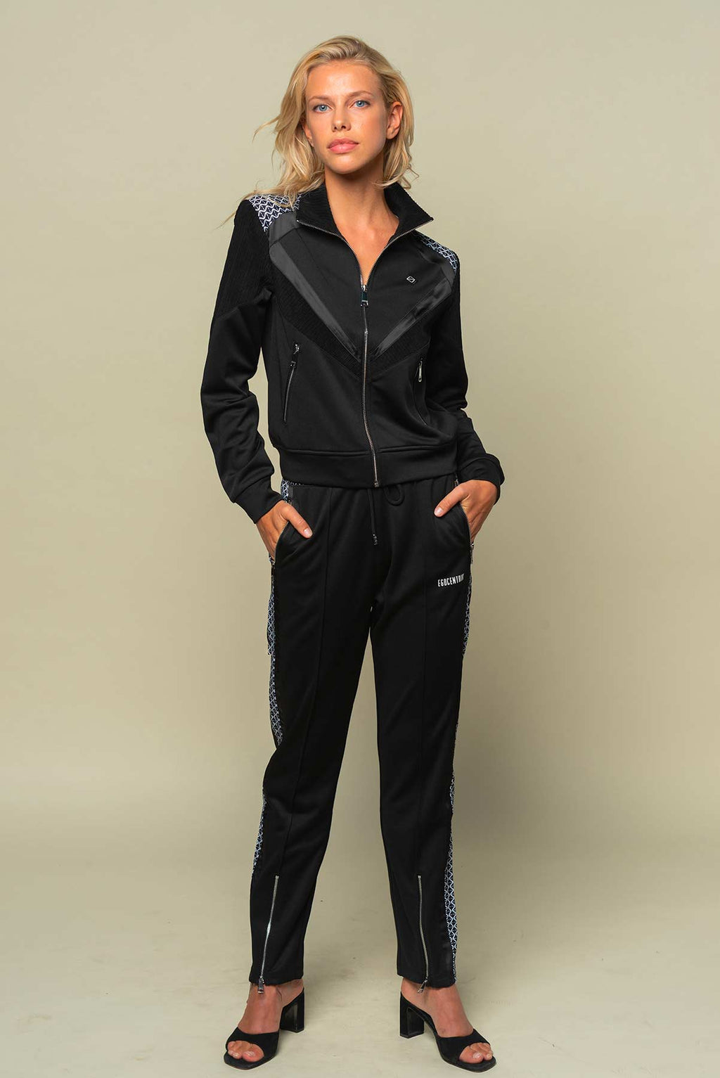 BLACK SCANDAL TRACKSUIT JACKET