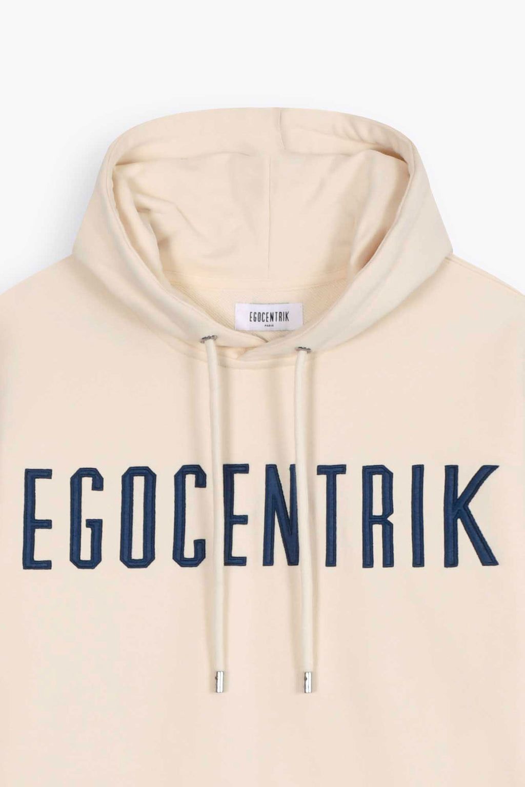 Hoodie Egocentrik brodé jean