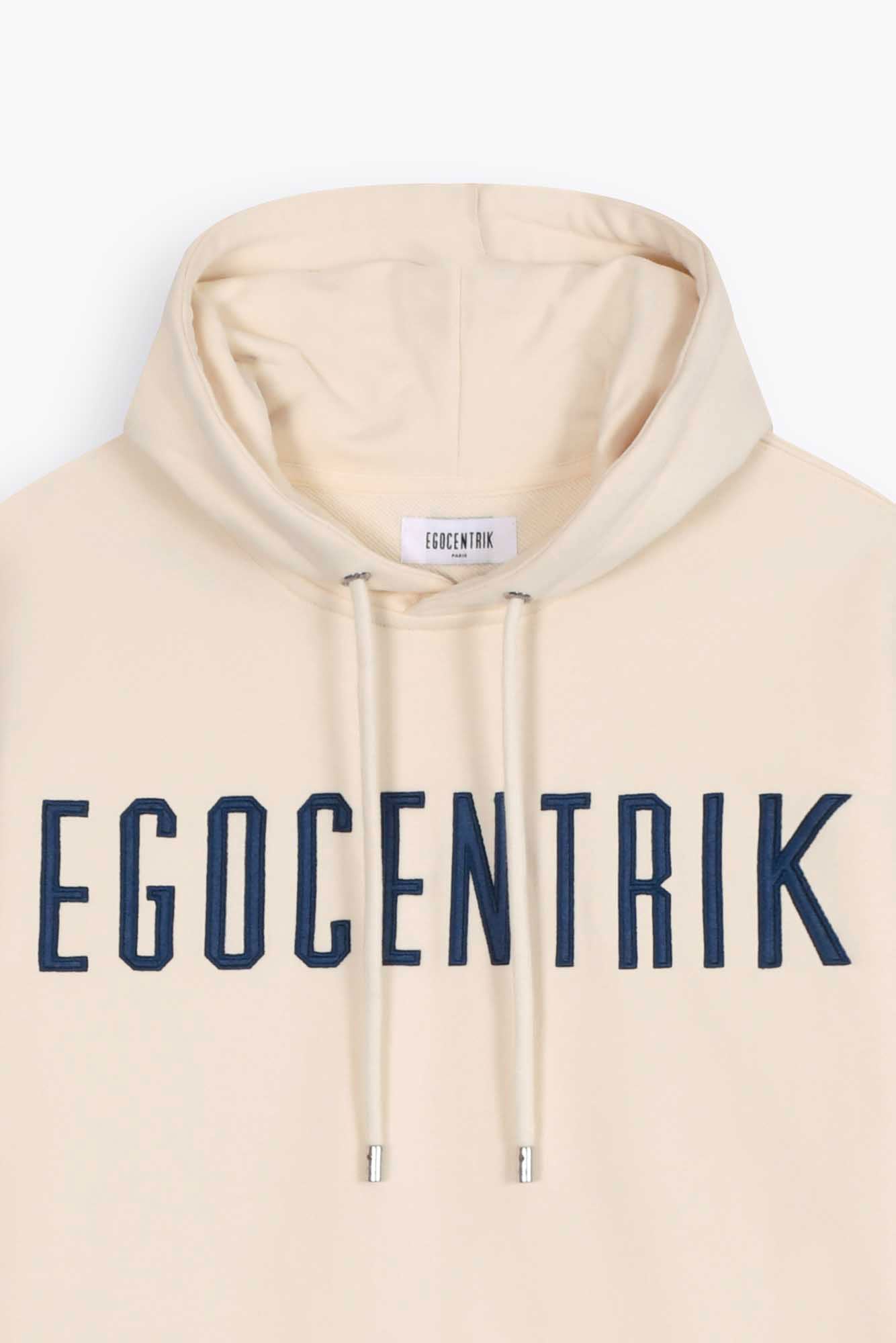 Hoodie Egocentrik brodé jean