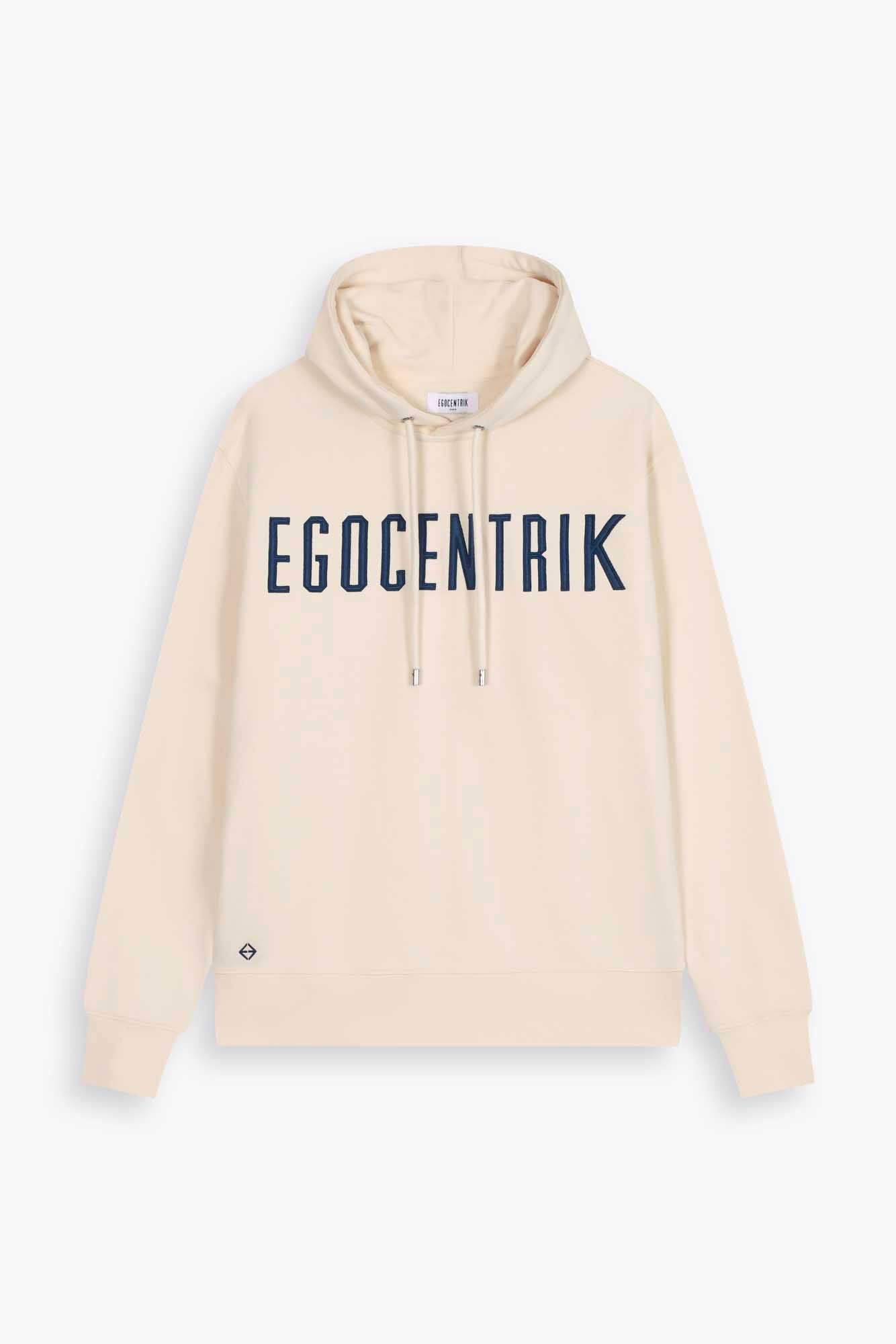 Hoodie Egocentrik brodé jean