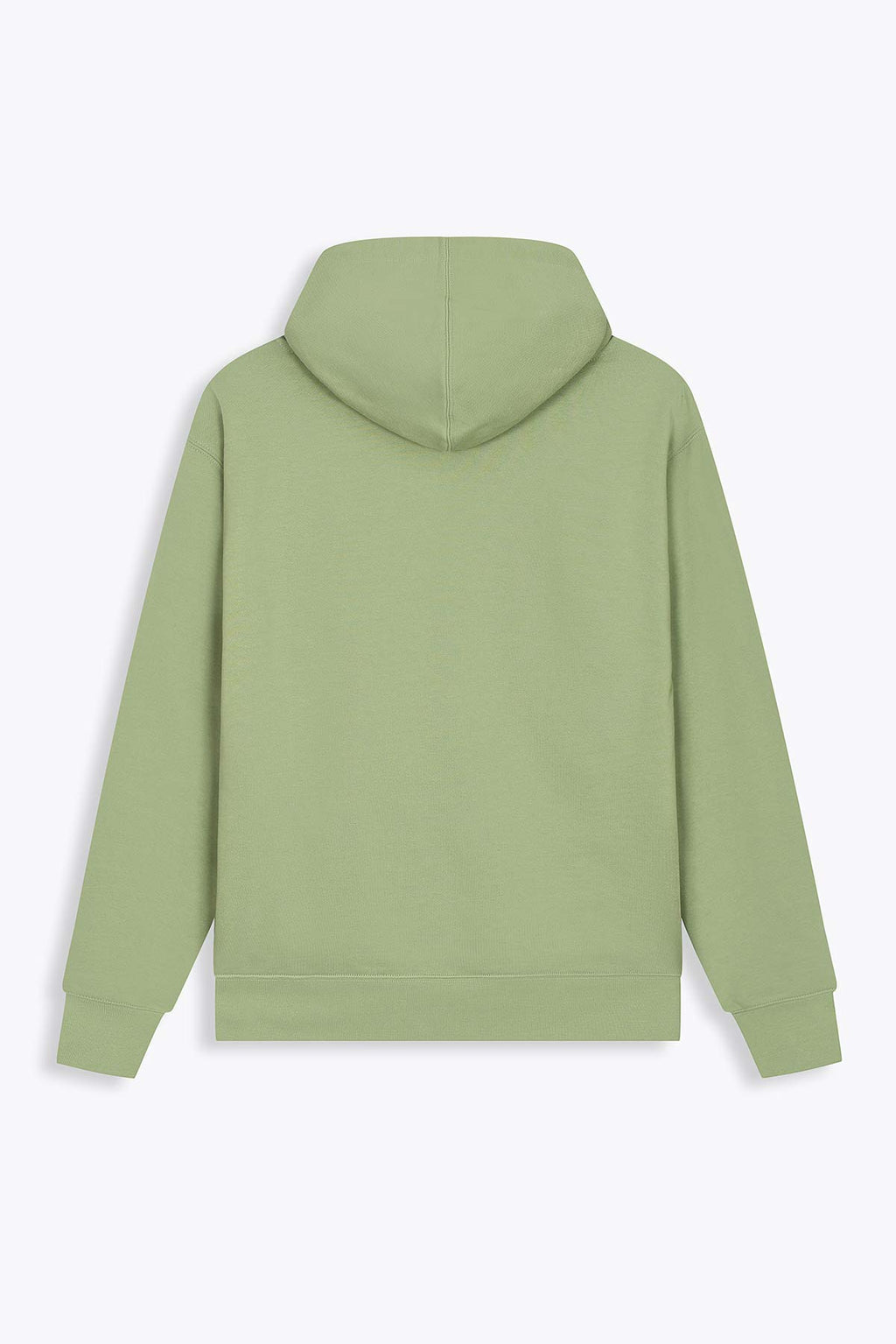 Hoodie Vert avec patch soie "Exploration"