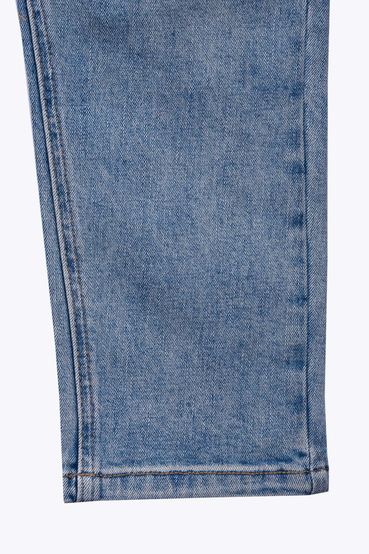 Jean Homme used brodé au dos