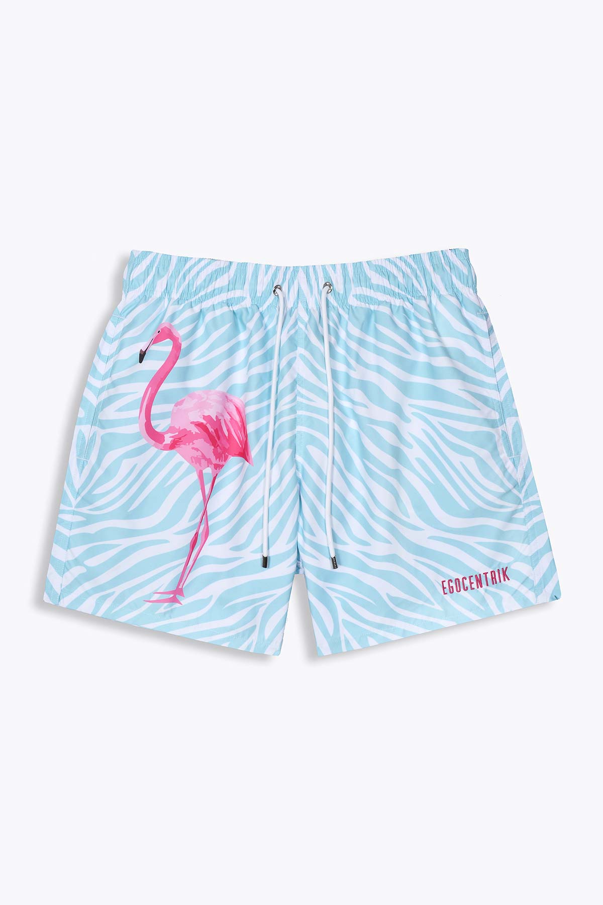 Short de bain "Miami Flamingo"