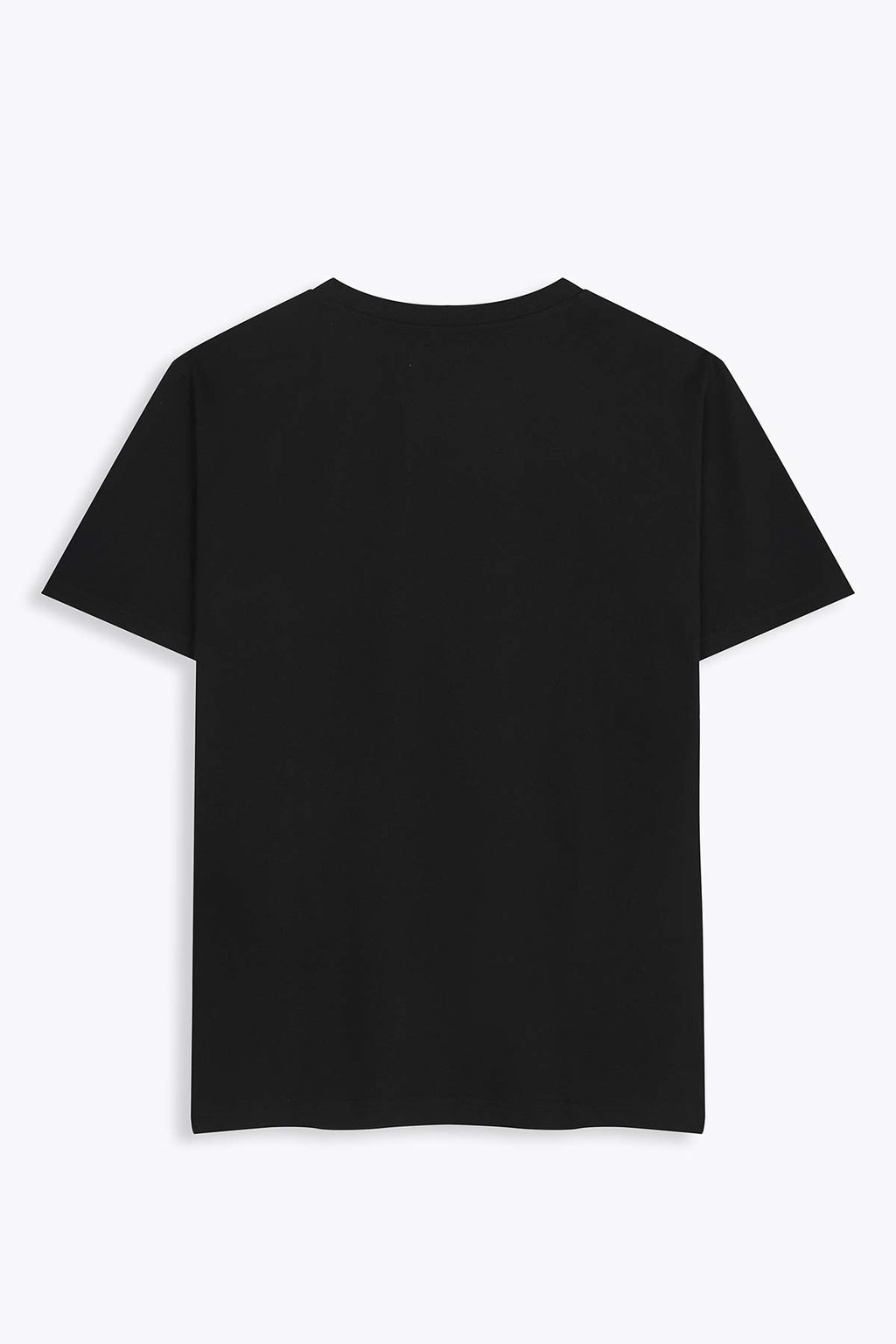 T-Shirt noir coton avec patch soie "Californian Native"