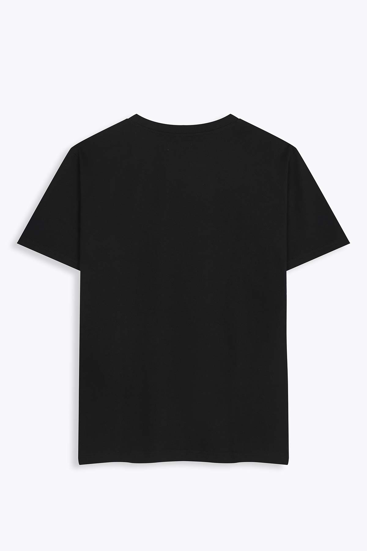 T-Shirt noir coton avec patch soie "Californian Native"