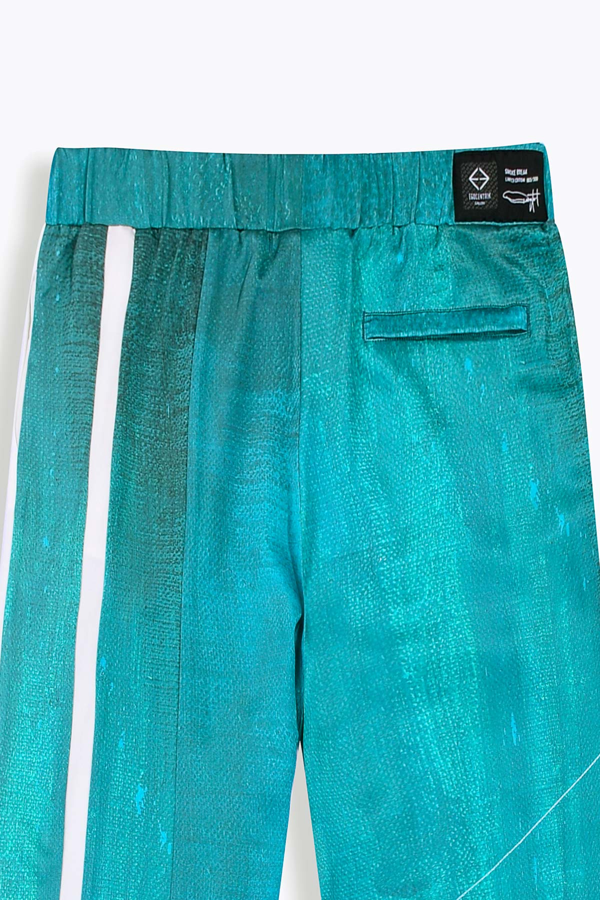 Pantalon femme fluide en soie "Smoke Break"