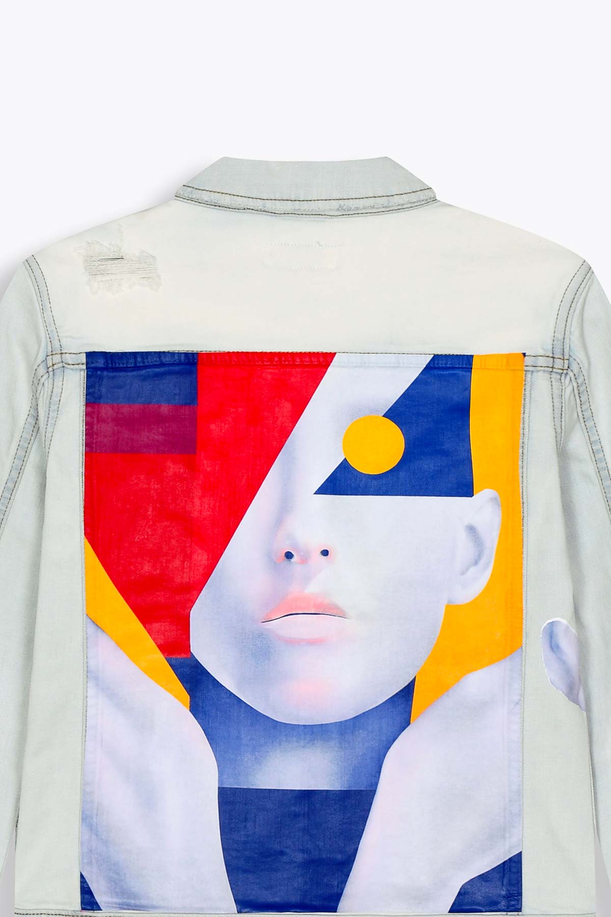 Veste en Jean femme clair "Realskin"