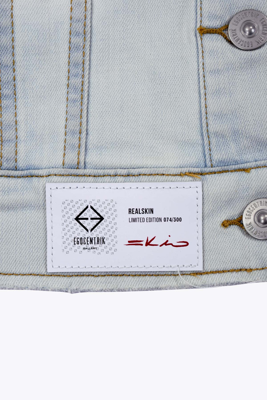 Veste en Jean femme clair "Realskin"