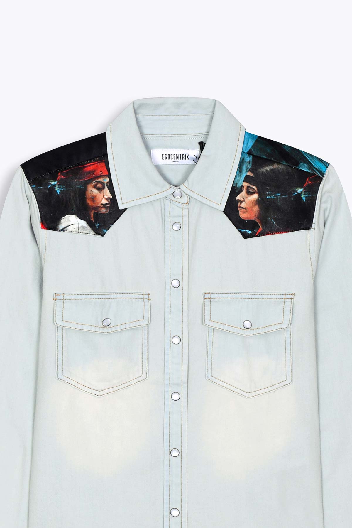 Chemise en Jean femme manches longues "Duality"