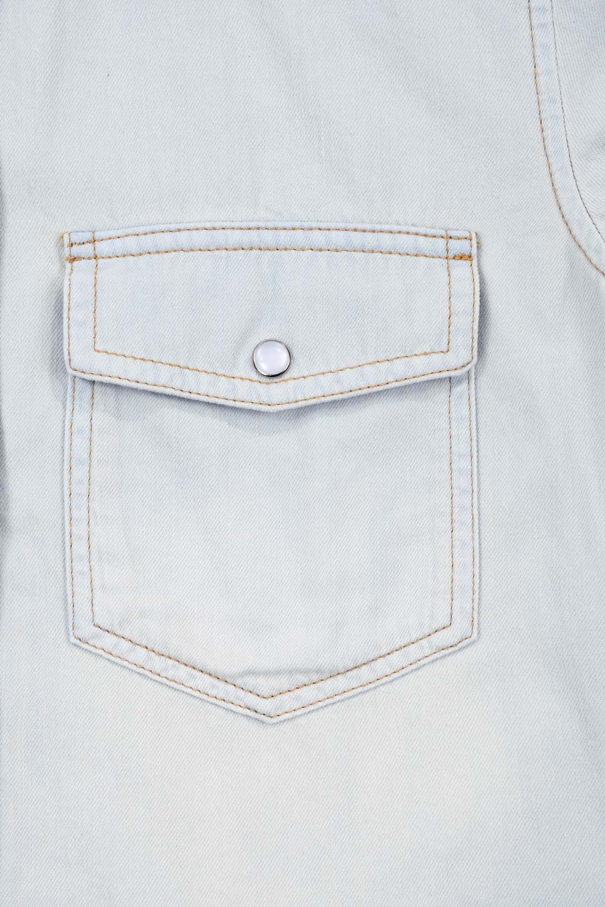 Chemise en jean femme bleu très clair