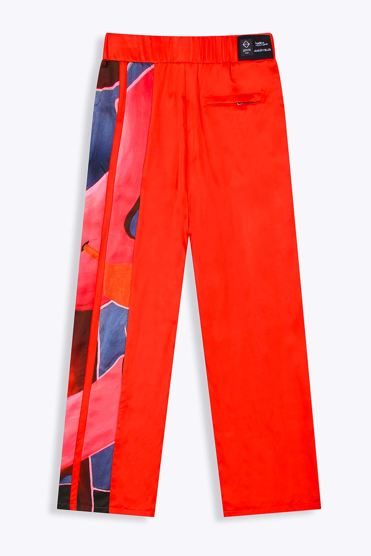 Pantalon femme fluide en soie "A fleur de peau"