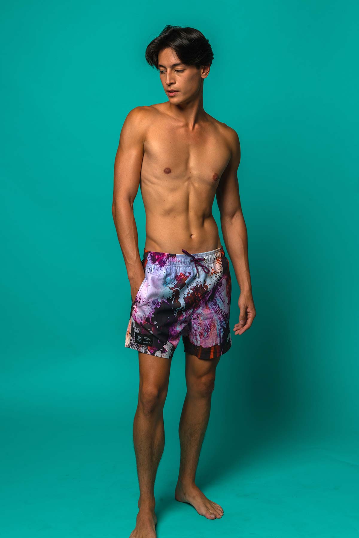 Short de Bain Art Abstrait