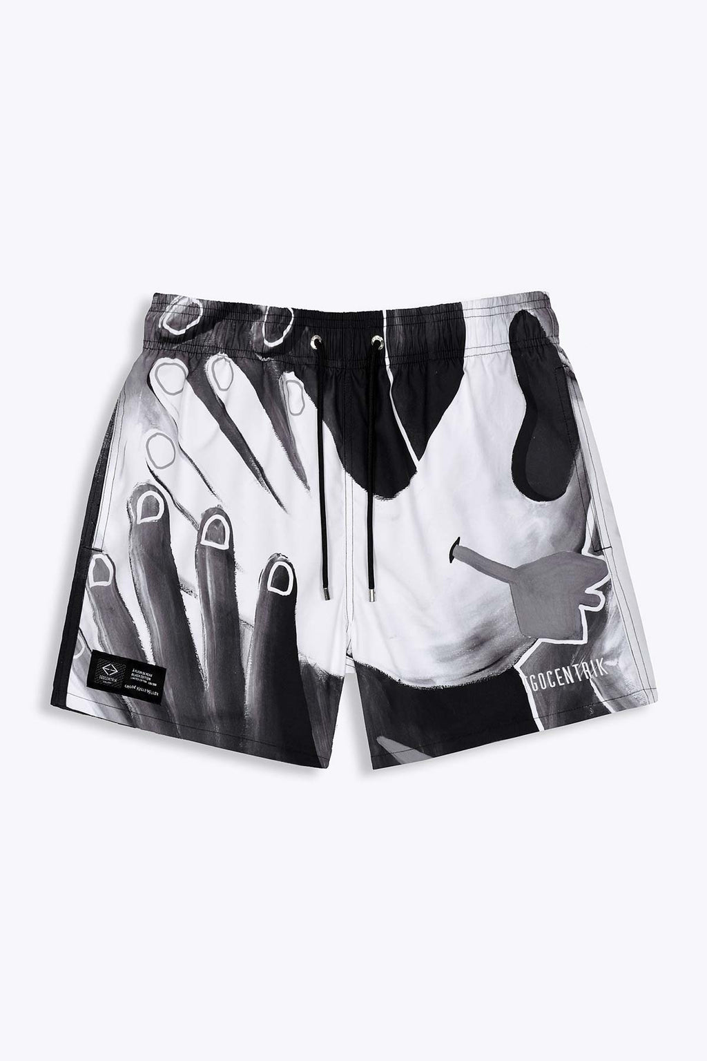 Short de bain "A fleur de peau" Edition noire