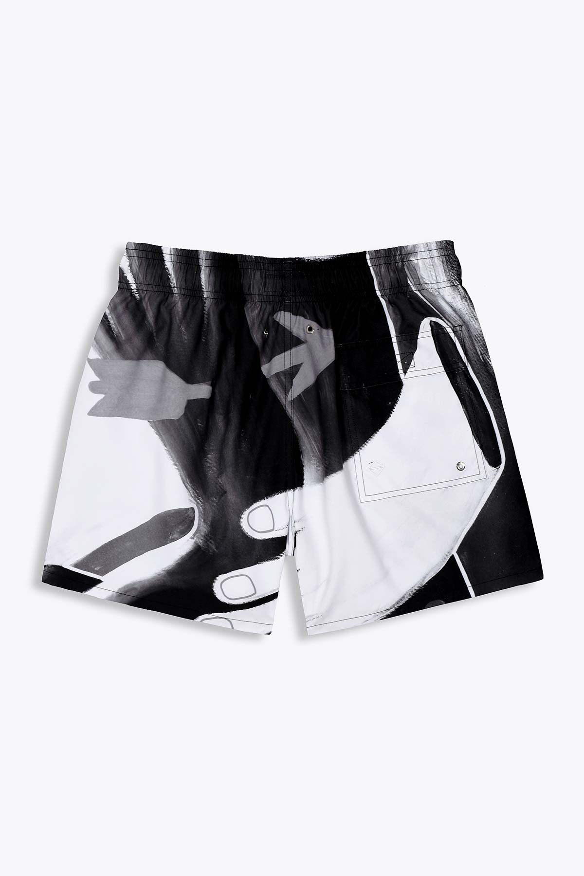 Short de bain "A fleur de peau" Edition noire