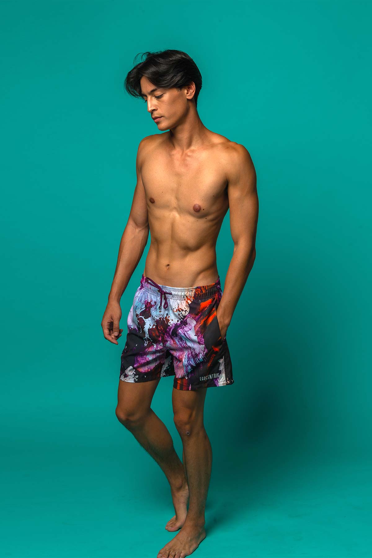 Short de Bain Art Abstrait