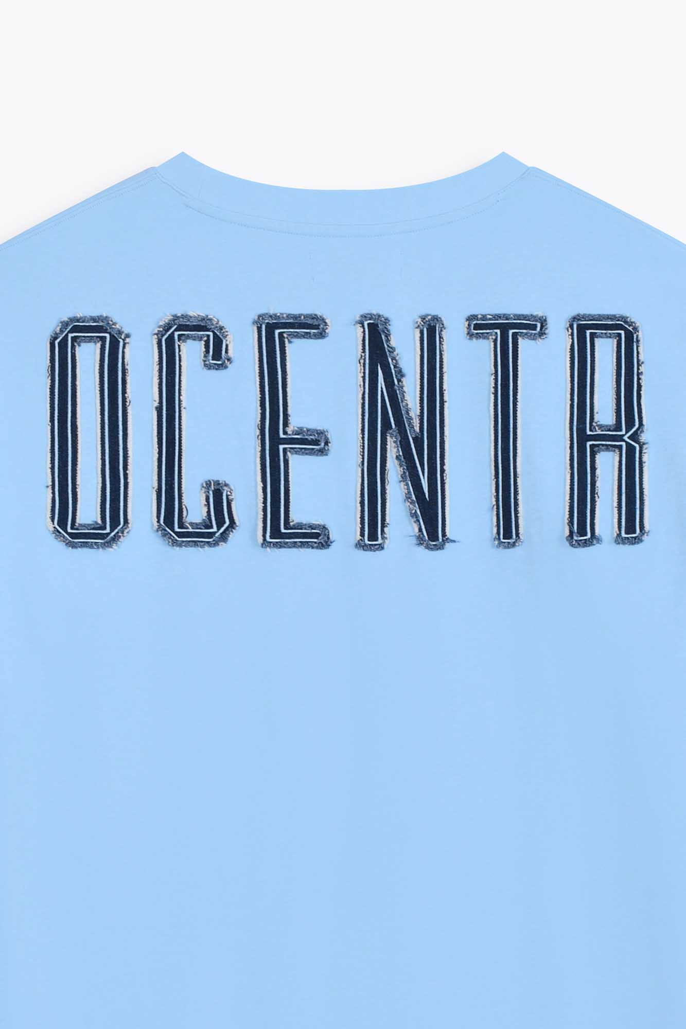 T-shirt denim oversized Bleu clair