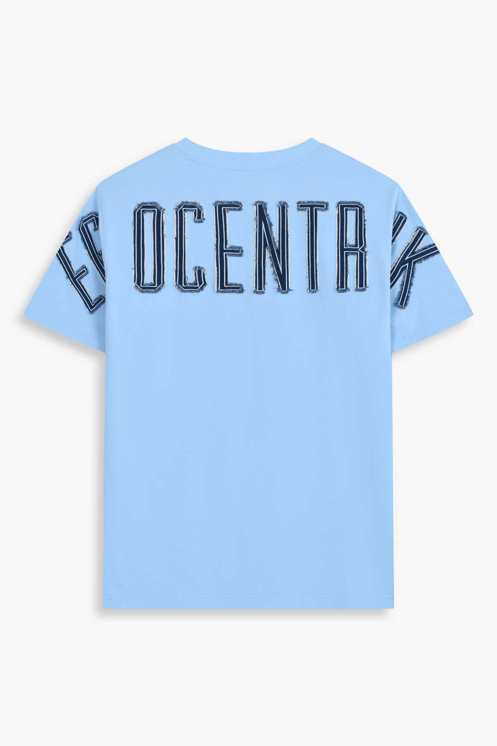 T-shirt denim oversized Bleu clair