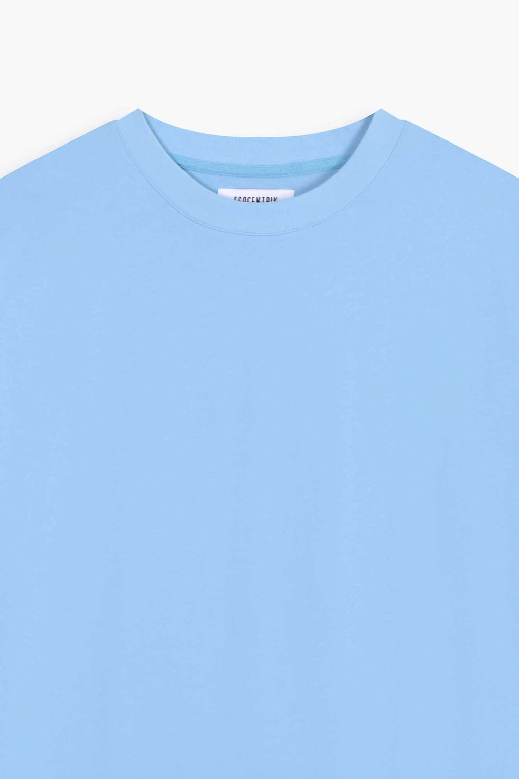 T-shirt denim oversized Bleu clair