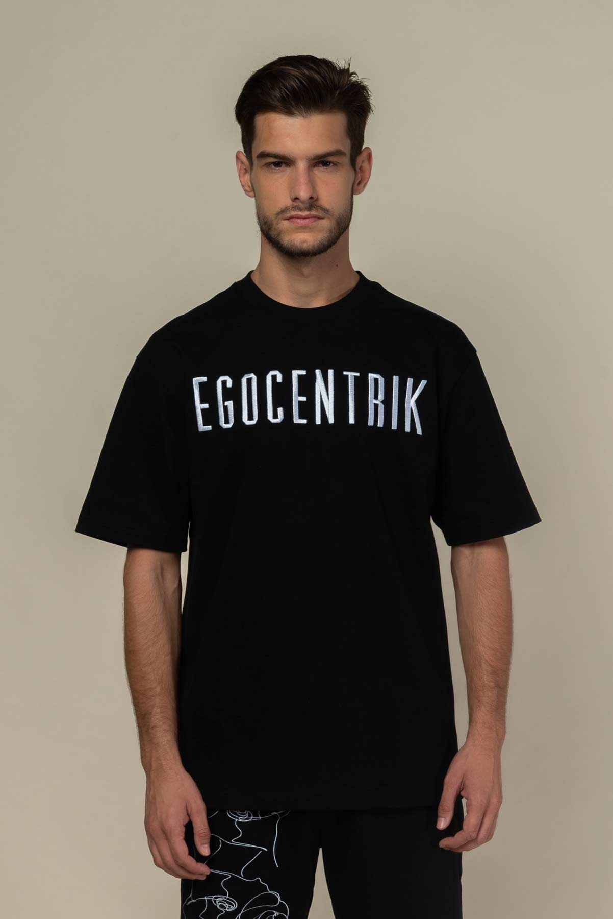 EGO FRONT OVERSIZED TEE