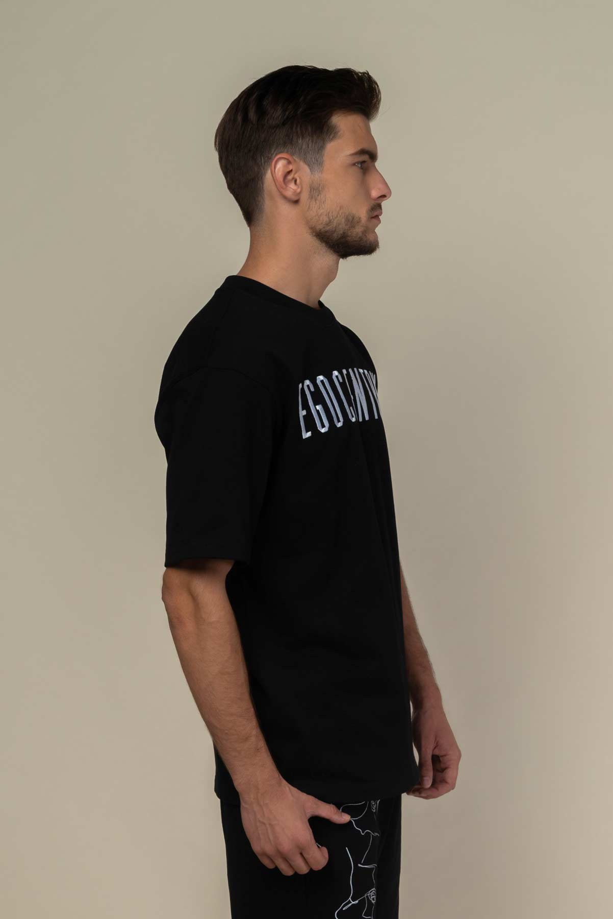 EGO FRONT OVERSIZED TEE