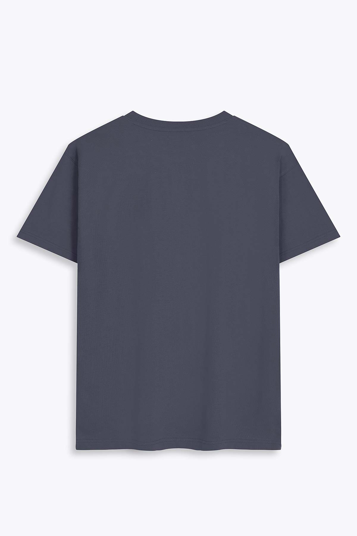T-shirt oversized avec patch soie