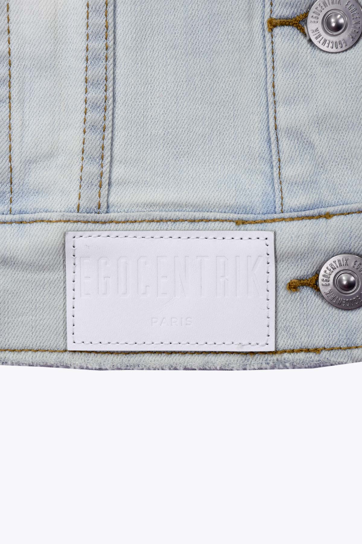 Veste en Jean Femme bleu très clair