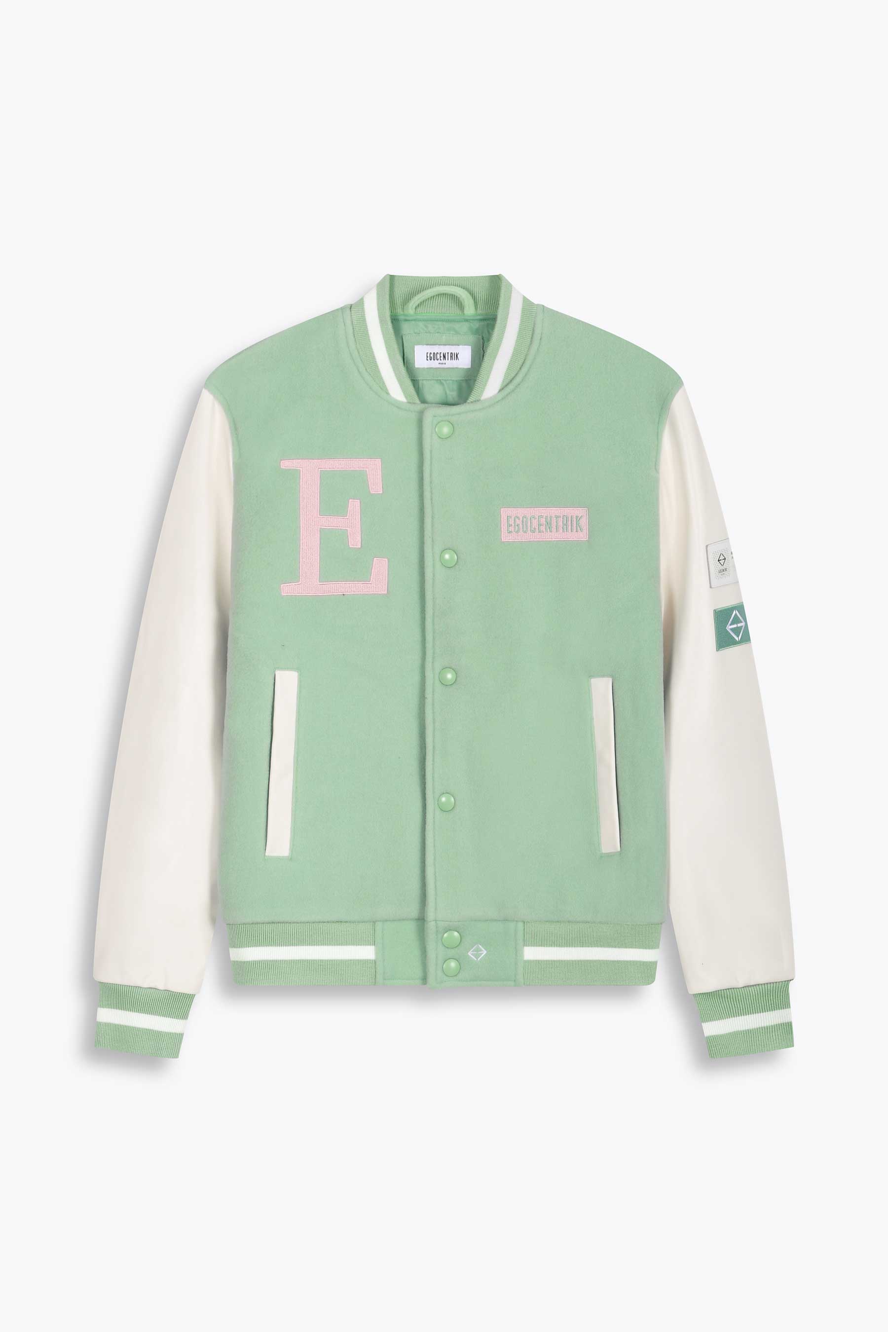 Veste bomber Abstract Vert