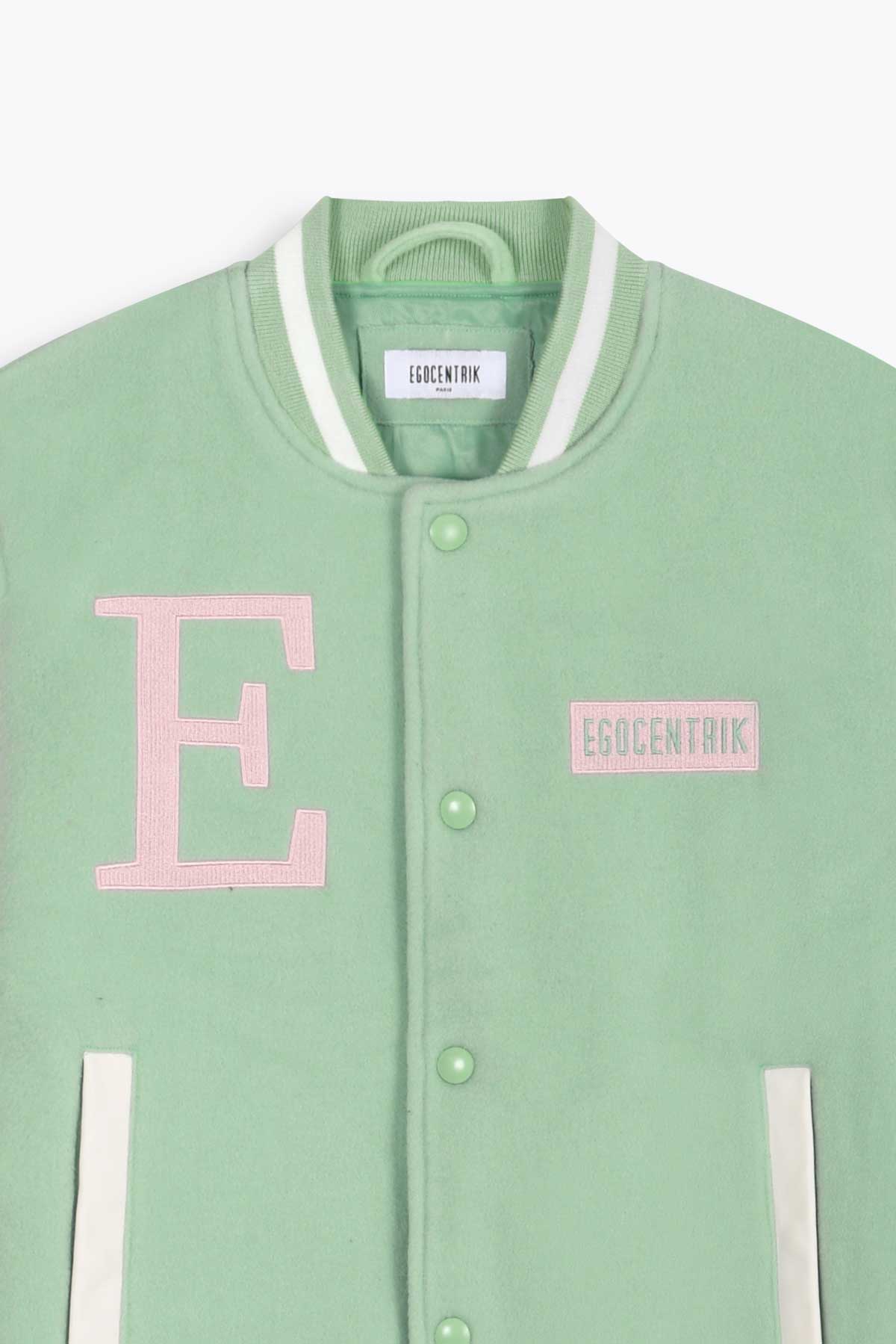 Veste bomber Abstract Vert