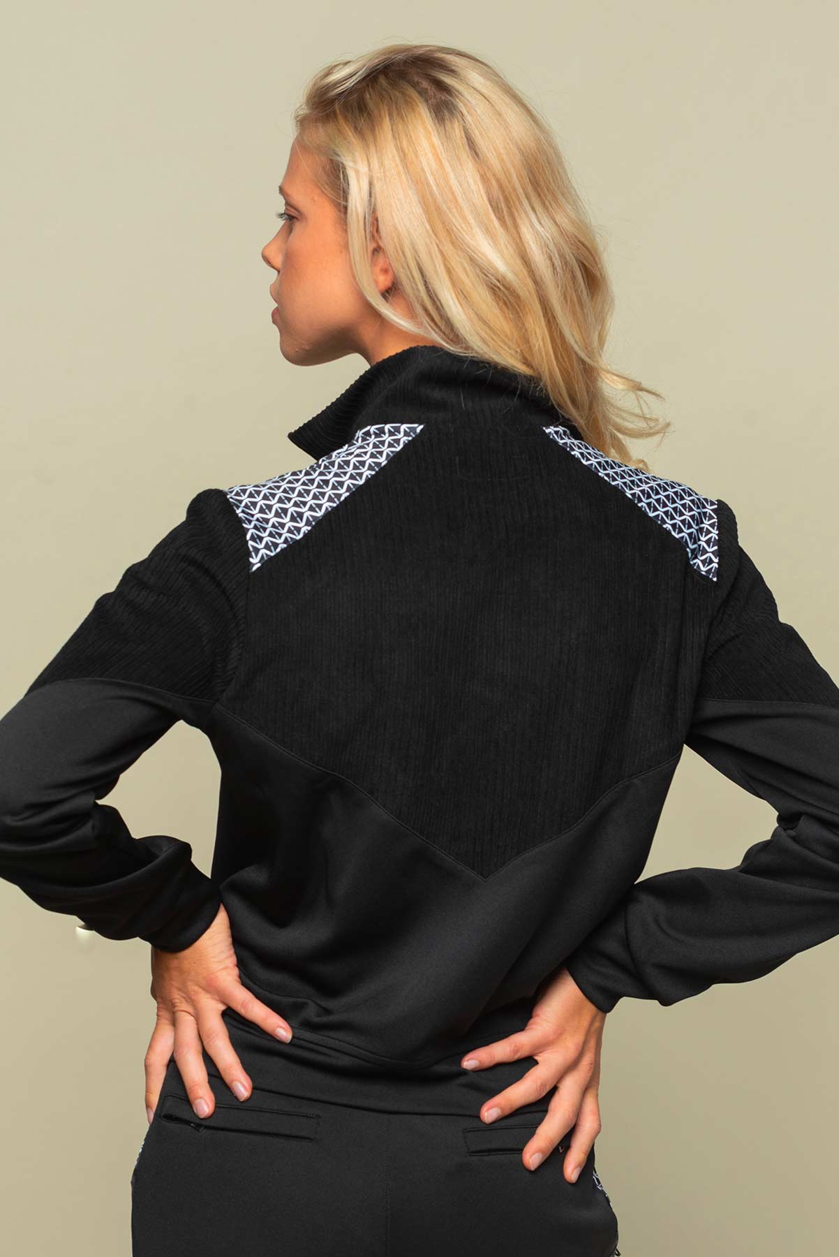BLACK SCANDAL TRACKSUIT JACKET