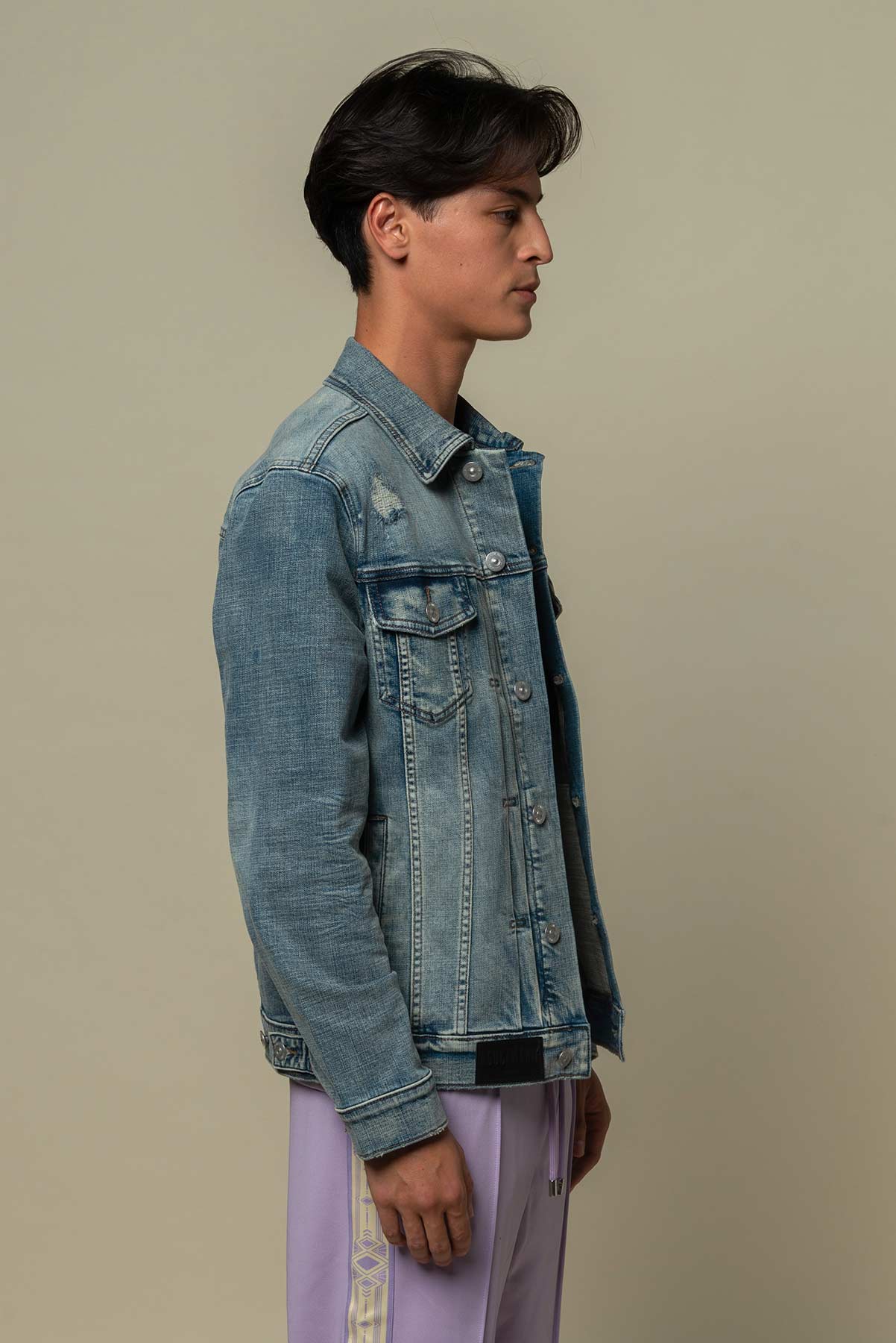 Veste Homme en Jean bleu foncé