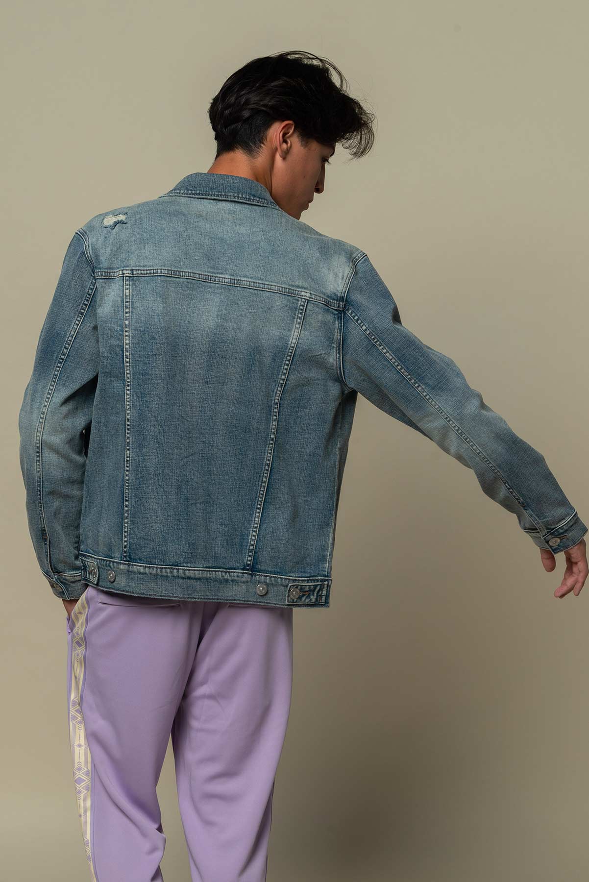 Veste Homme en Jean bleu foncé