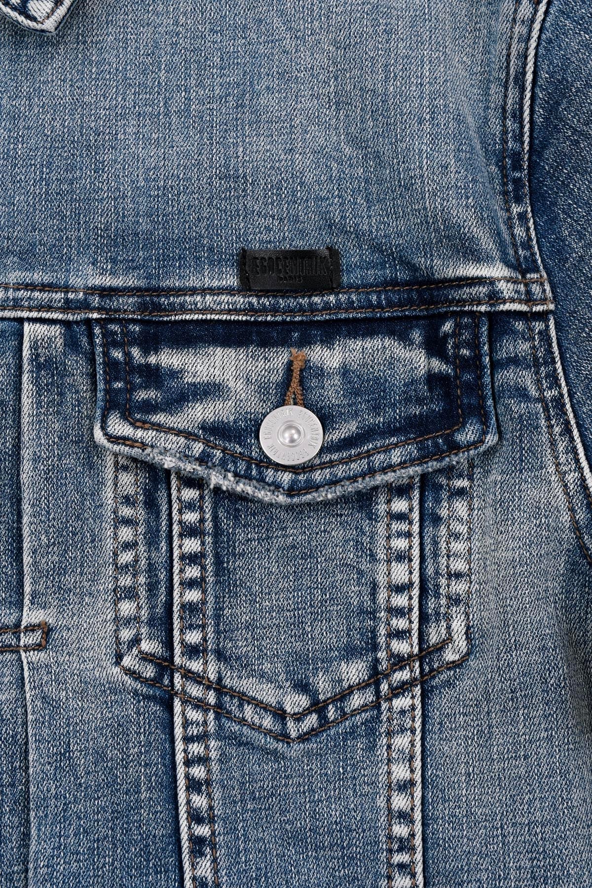 Veste Homme en Jean bleu foncé