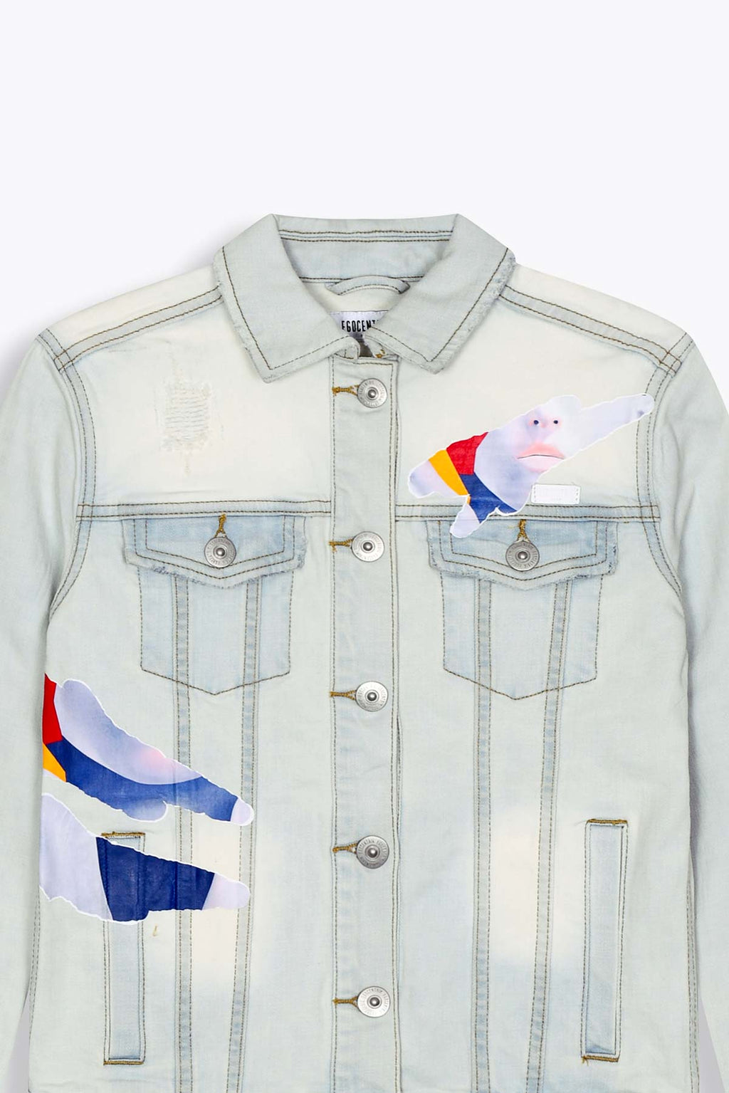 Veste en Jean femme clair "Realskin"