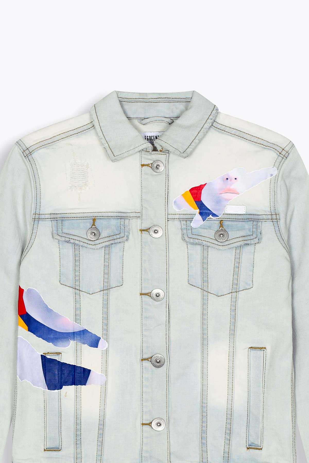 Veste en Jean femme clair "Realskin"