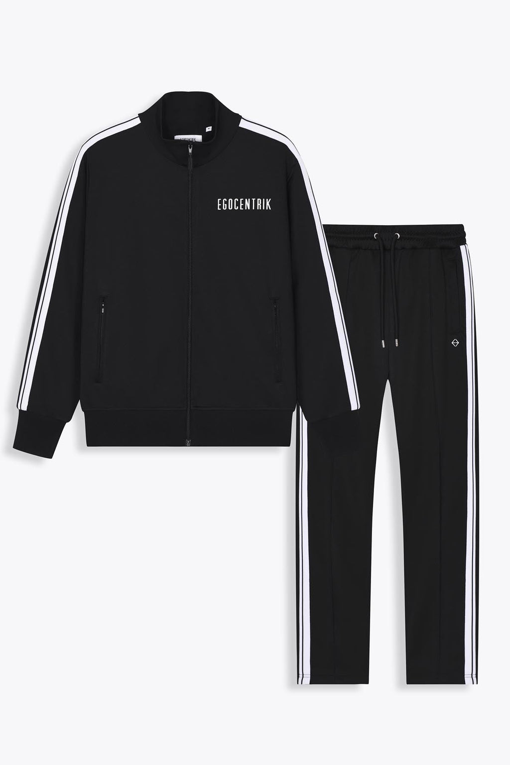 EGO BLACK TRACKSUIT PANTS