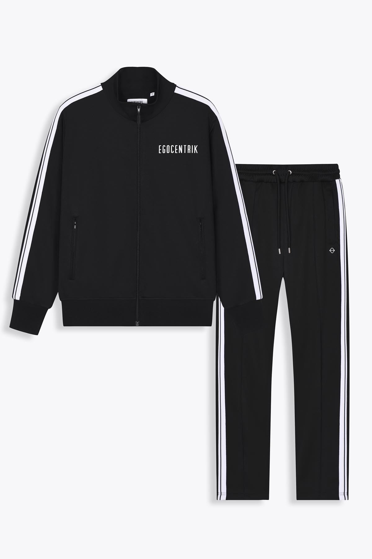 EGO BLACK TRACKSUIT PANTS